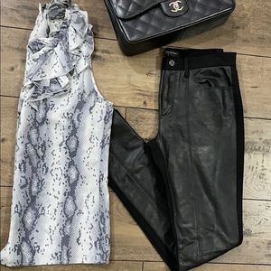 Banana Republic Faux Leather Legging